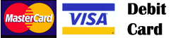 All major Credit cards, paypal and ebay